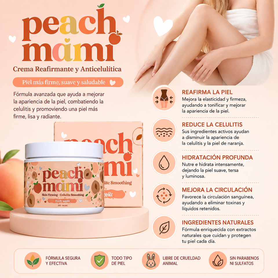 Crema Peach Mami Corporal Reafirmante